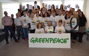 Greenpeace team